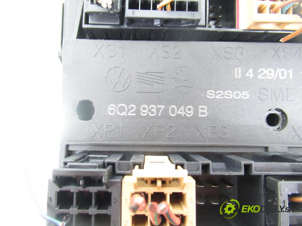 SKODA FABIA I (6Y2) HB 2001 44,00 1.4 MPi 60 - AZE 1397,00 spinačka / imobilizéra IMMO / Riadiaca jednotka 047906033D ; 5WP44201 ; 6Q2937049B