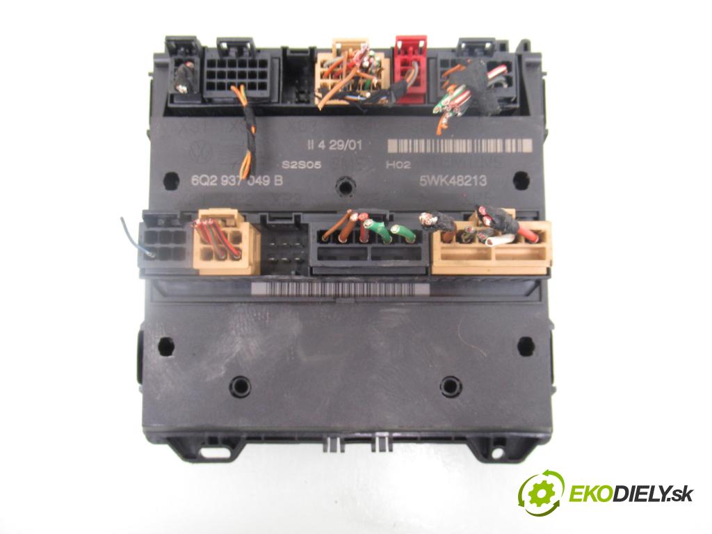 SKODA FABIA I (6Y2) HB 2001 44,00 1.4 MPi 60 - AZE 1397,00 spinačka / imobilizéra IMMO / Riadiaca jednotka 047906033D ; 5WP44201 ; 6Q2937049B