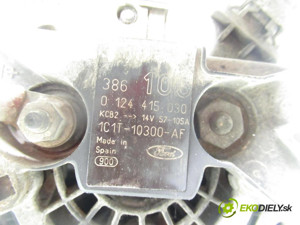 FORD TRANSIT Furgon (FA_ _) FURGON 2000 74,00 2.0 DI (FAE_, FAF_, FAG_) - ABFA 1998,00 Alternátor 0124415030 ; 1C1T10300AF (Alternátor)