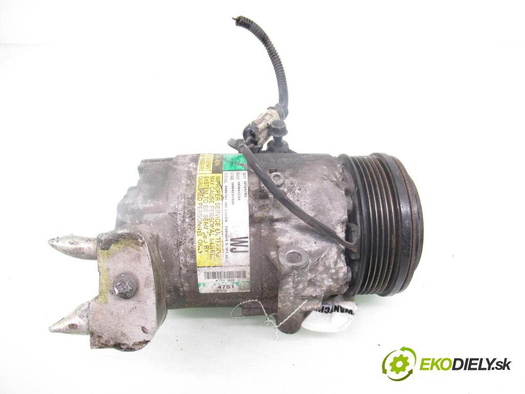 OPEL ASTRA H (A04) HB 2004 59,00 1.7 CDTI - Z 17 DTL 1686,00 KOMPRESOR: klimatizácie 13124751 ; 383601234 (Kompresor klimatizácie)