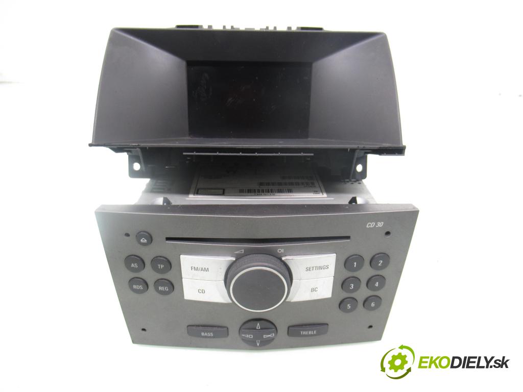 OPEL ASTRA H (A04) HB 2004 59,00 1.7 CDTI - Z 17 DTL 1686,00 RADIO CD 453116246 ; 317099190