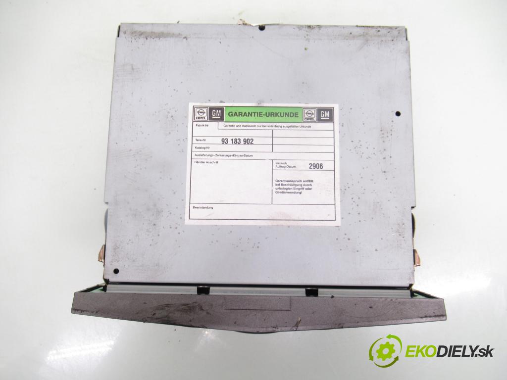 OPEL ASTRA H (A04) HB 2004 59,00 1.7 CDTI - Z 17 DTL 1686,00 RADIO CD 453116246 ; 317099190