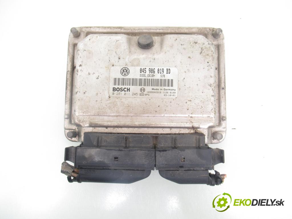 VW GOLF IV (1J1) HB 1999 85,00 2 - AQY 1984,00 Riadiaca jednotka Motor 045906019BD ; 0281011245