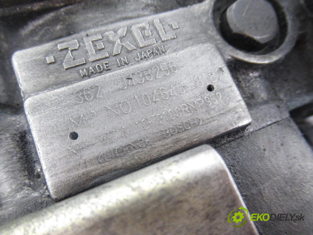 HYUNDAI H100 Skrzynia FURGON 2005 59,00 2.5 TDiC 80 - D4BF 2476,00 Pumpa vstrekovacia 1046408182 (Vstrekovacie čerpadlo)