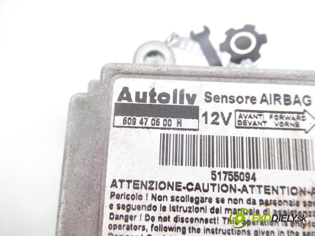 FIAT LINEA (323_) SEDAN 2008 66,00 1.3 D Multijet 90 1248,00 MODUL air BAG 216196945 ; 609470600H