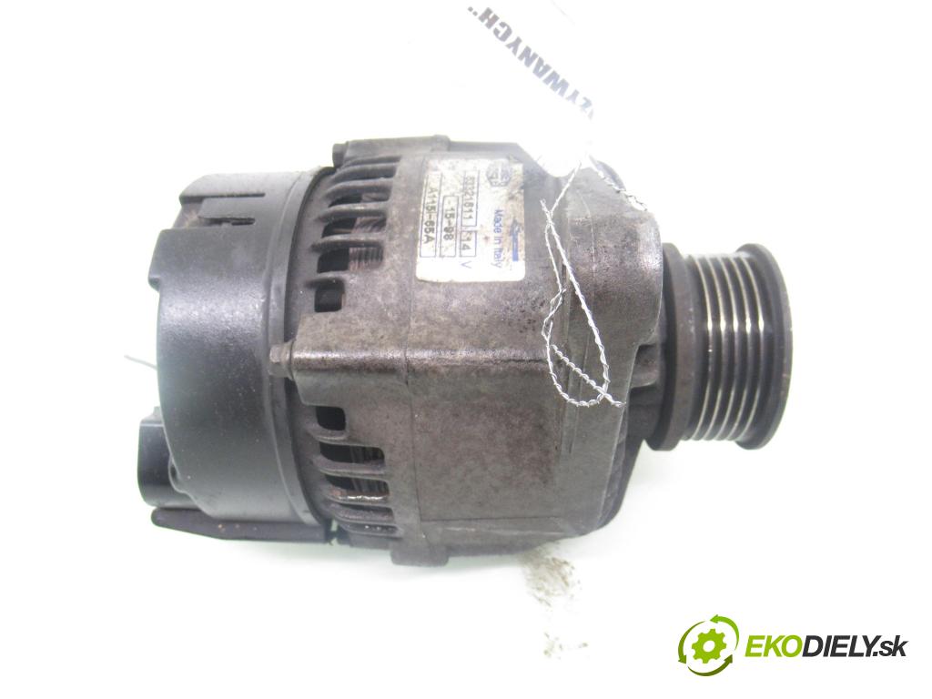 FIAT PUNTO (188_) HB 2000 44,00 1.9 DS 60 (188.031, .051, .231, .251) - 188 A3.000 1910,00 Alternátor 63321611 (Alternátor)