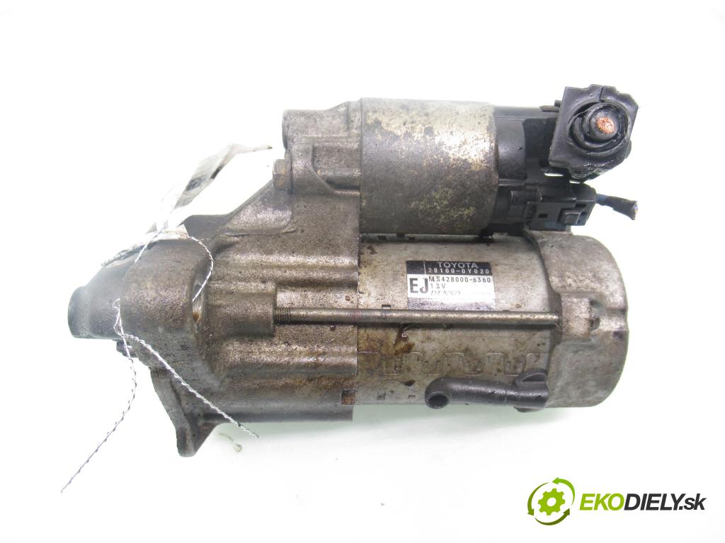 TOYOTA AURIS (_E15_) HB 2009 74,00 1.33 Dual-VVTi 101 - 1NR-FE 1329,00 Štartér MS4280006360 ; 281000Y020 (Štartér)