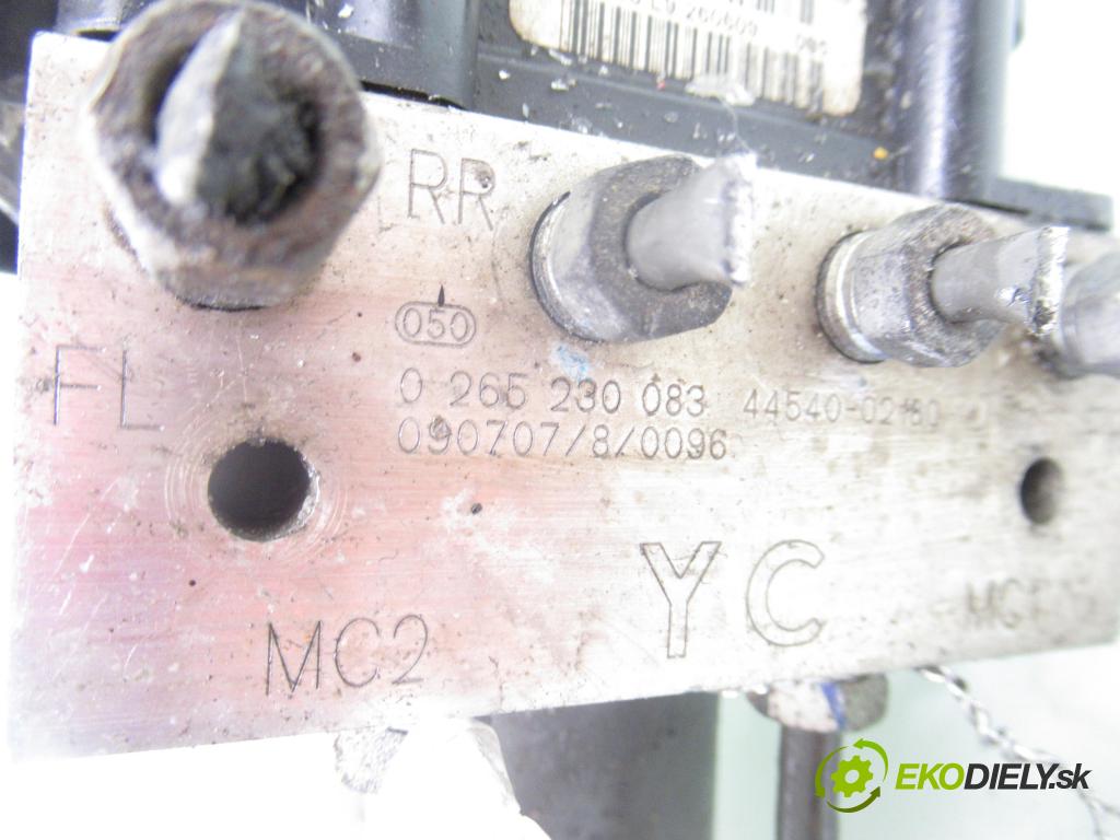 TOYOTA AURIS (_E15_) HB 2009 74,00 1.33 Dual-VVTi 101 - 1NR-FE 1329,00 Pumpa ABS 0265230083 ; 0265951057 ; 4454002180 (Pumpa ABS)