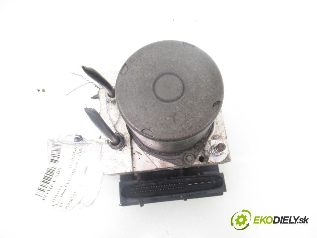 TOYOTA AURIS (_E15_) HB 2009 74,00 1.33 Dual-VVTi 101 - 1NR-FE 1329,00 Pumpa ABS 0265230083 ; 0265951057 ; 4454002180 (Pumpa ABS)