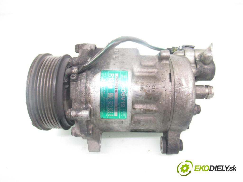 VW PASSAT B5 (3B2) SEDAN 1998 81,00 1.9 TDI - AVG 1896,00 KOMPRESOR: klimatizace 6N0820803B (Kompresor klimatizace)