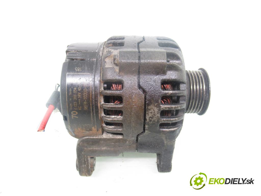 FORD FIESTA IV (JA_, JB_) HB 2001 44,00 1.3 i - J4C 1299,00 Alternátor 0123310054 ; 96FB10300DE (Alternátor)