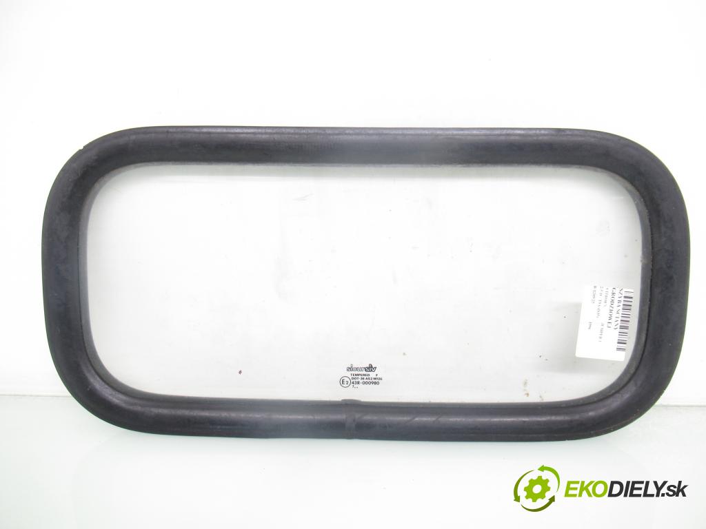 CITROEN JUMPER Skrzynia (230L) FURGON 1996 63,00 2.5 D - T9A (DJ5) 2446,00 Okno STENY: