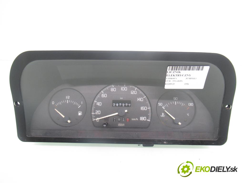 CITROEN JUMPER Skrzynia (230L) FURGON 1996 63,00 2.5 D - T9A (DJ5) 2446,00 Prístrojovka na ODKAZ: 6047240050