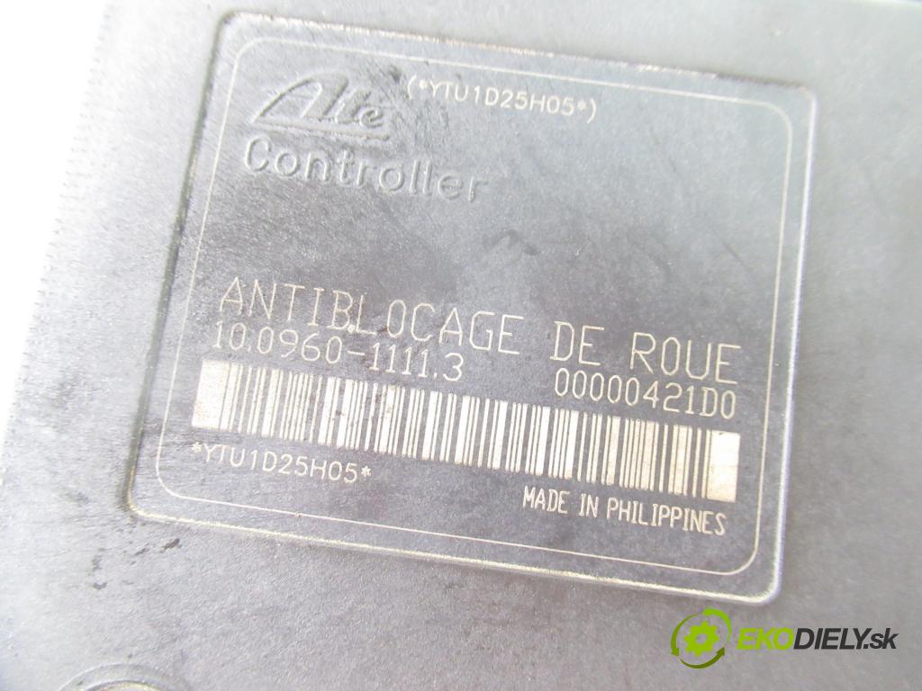 CITROEN C5 I (DC_) LIFTBACK 2001 98,00 2.2 HDi (DC4HXB, DC4HXE) - 4HX (DW12TED4/FAP) 2179,00 Pumpa ABS 9641847080 ; 10096011113 (Pumpa ABS)