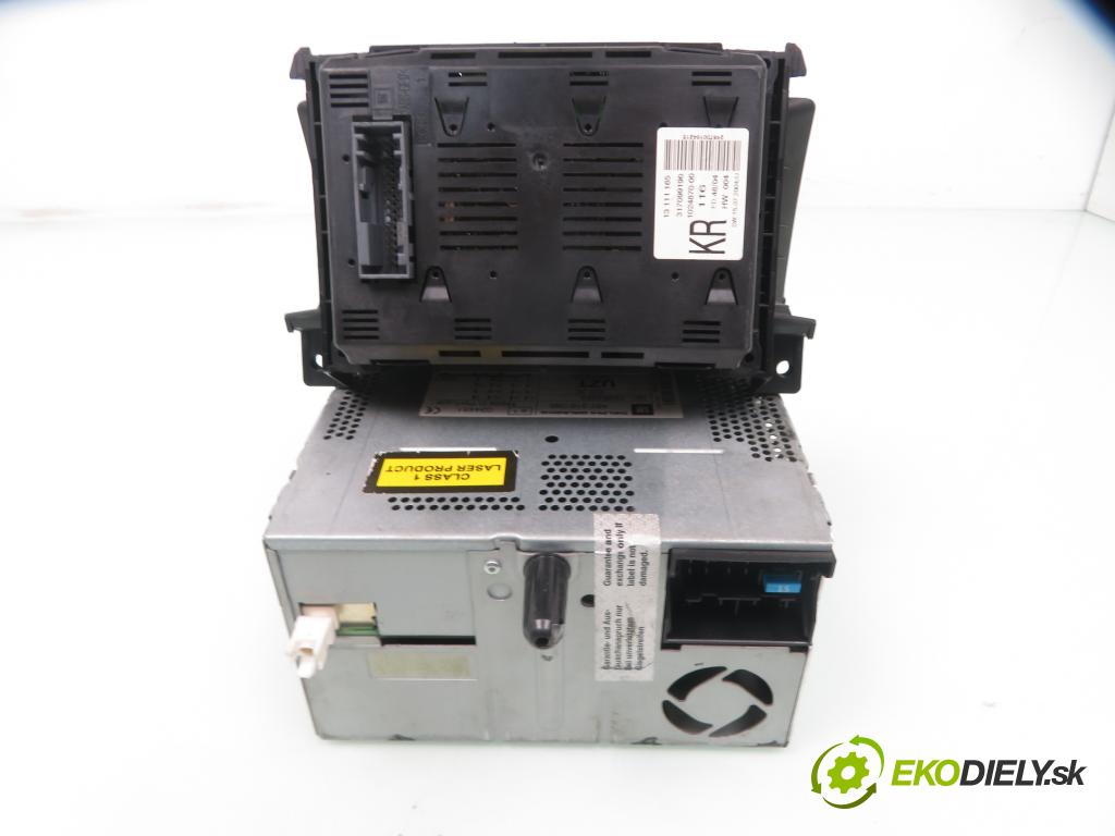 OPEL ASTRA H (A04) HB 2004 77,00 1.6 - Z 16 XEP 1598,00 RADIO CD 13262382 ; 497316088 ; 13111165