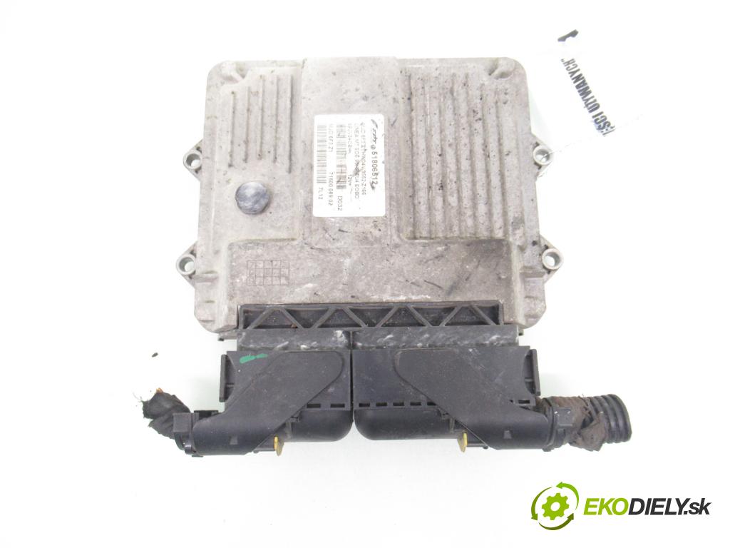 FIAT LINEA (323_) SEDAN 2008 66,00 1.3 D Multijet 90 1248,00 Riadiaca jednotka Motor 51806512 ; MJD6F3Z1 ; 7160008902