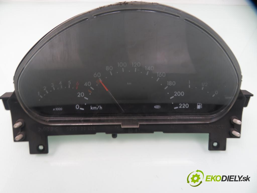 MERCEDES-BENZ KLASA A (W168) HB 1999 75,00 1.6 102 A 160  M 166.960 1598,00 prístrojovka elektrický A1685404011