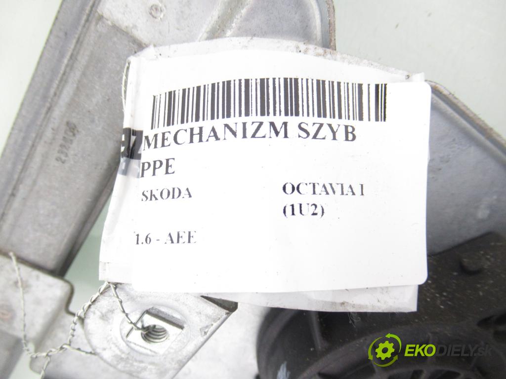 SKODA OCTAVIA I (1U2) SEDAN 1998 55,00 1.6 - AEE 1598,00 Mechanizmus okien 101448201 ; 05076510