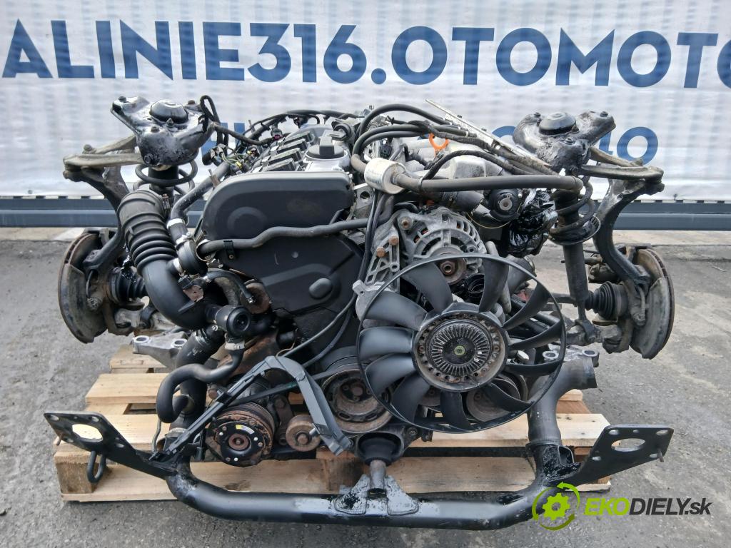 AUDI A4 (8D2, B5) SEDAN 1997 110,00 1.8 T 150 - AEB 1781,00 motor BENZÍN AEB