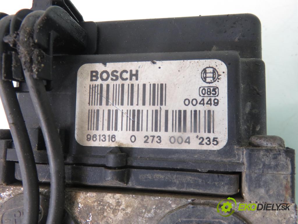 SMART FORTWO Coupe (450) COUPE 1999 45,00 0.6 R3 (450.332) - M 160.910 599,00 Pumpa ABS 0273004235 ; 0004765V005 ; 0265215487 (Pumpa ABS)