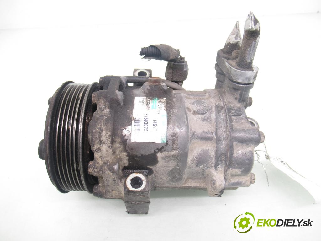 FIAT LINEA (323_) SEDAN 2008 66,00 1.3 D Multijet 90 1248,00 KOMPRESOR: klimatizace 51803075 ; 1461F (Kompresor klimatizace)