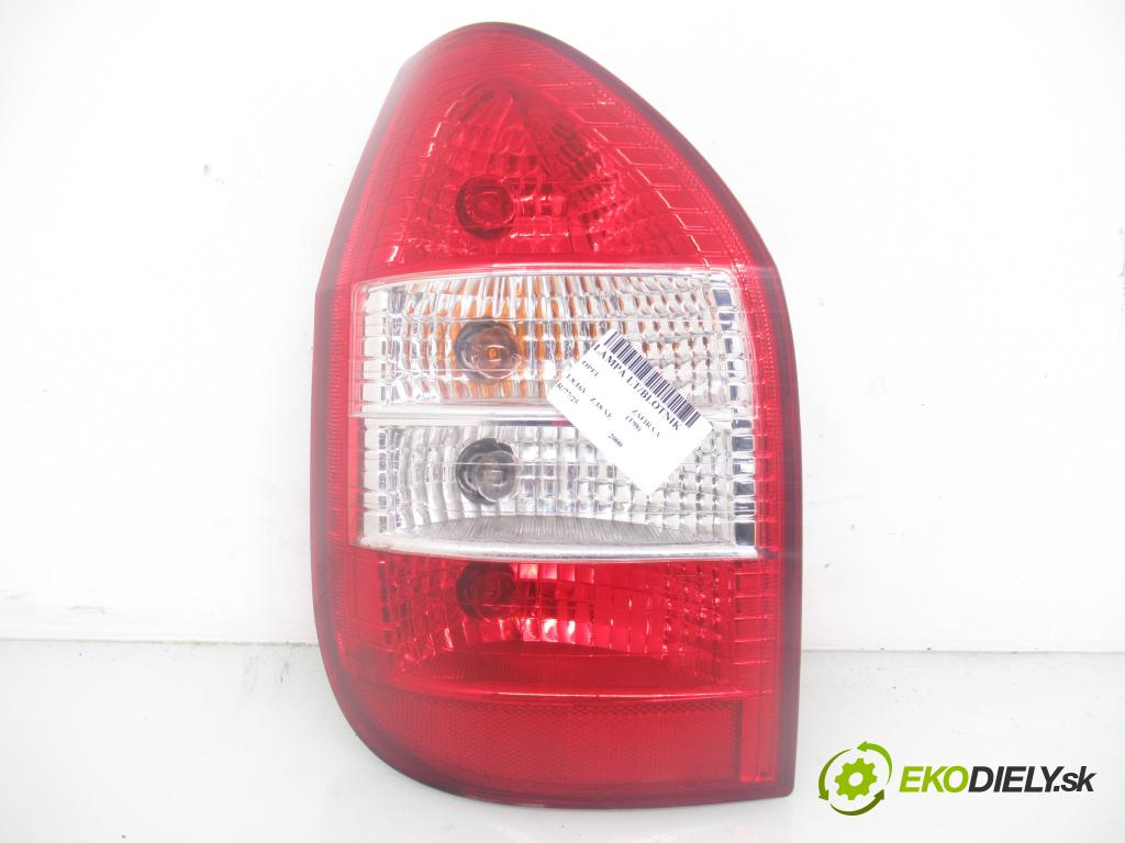 OPEL ZAFIRA A Nadwozie Wielkopojemne (MPV) (T98)  MINIVAN 2000 92,00 1.8 16V 125 - Z 18 XE 1796,00 Svetlo ľavé zadné