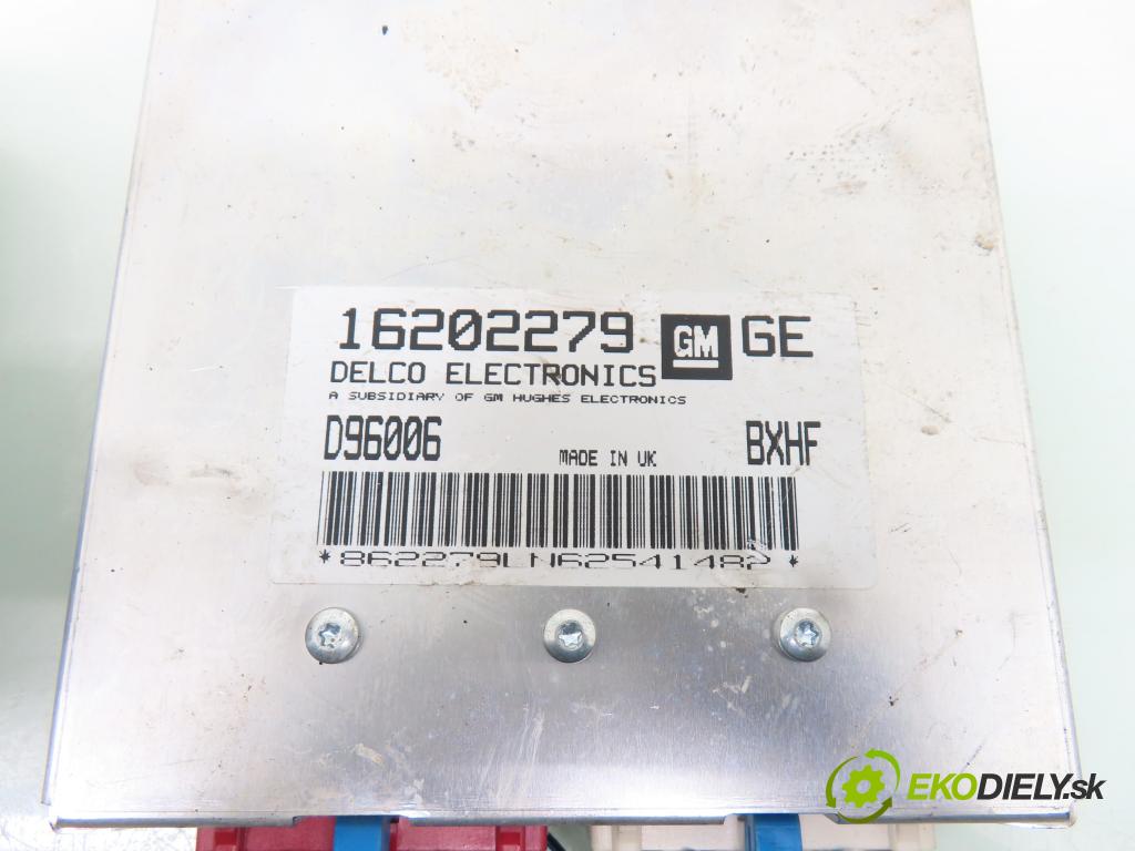 OPEL CORSA B (S93) HB 1996 44,00 1.4 i - C 14 NZ 1389,00 spínačka / imobilizéra IMMO / řídící jednotka 16202279