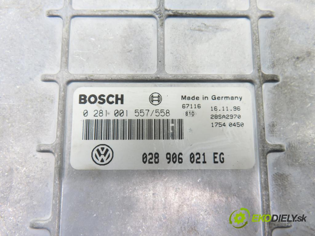VW PASSAT B5 (3B2) SEDAN 1997 66,00 1.9 TDI - AHH 1896,00 řídící jednotka motora 028906021EG ; 0281001557