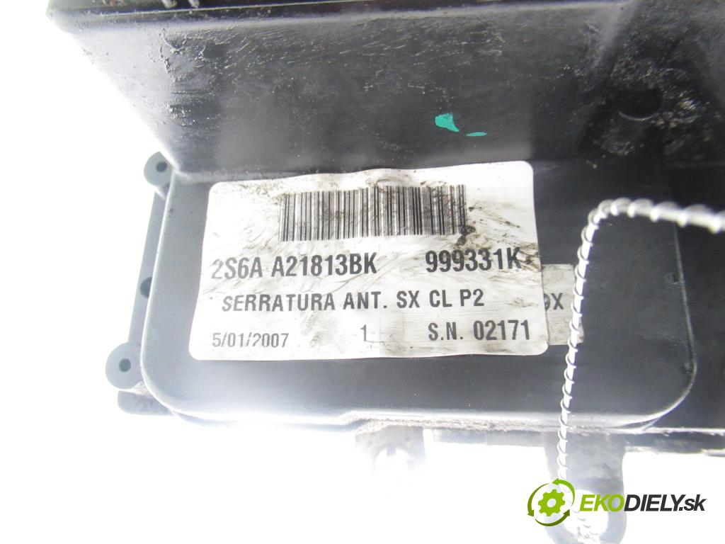 FORD FIESTA V (JH_, JD_) HB 2005 59,00 1.4 16V - FXJA 1388,00 zámok 2S6AA21813BK