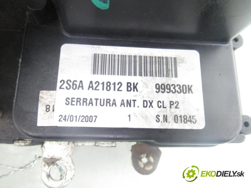 FORD FIESTA V (JH_, JD_) HB 2005 59,00 1.4 16V - FXJA 1388,00 zámok PPE 2S6AA21812BK