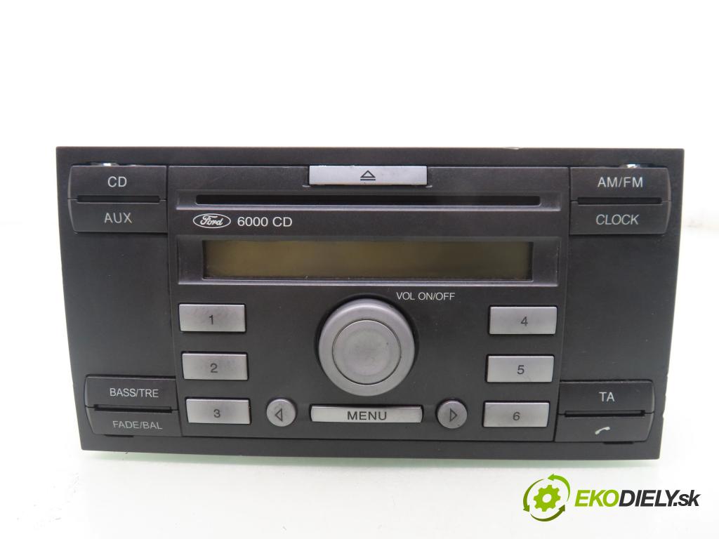 FORD FIESTA V (JH_, JD_) HB 2005 59,00 1.4 16V - FXJA 1388,00 RADIO CD 6S6118C815CB