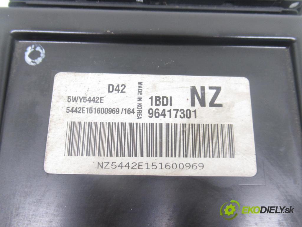 CHEVROLET MATIZ (M200, M250) HB 2005 38,00 0.8 - F8CV 796,00 spínačka / imobilizéra IMMO / řídící jednotka 96417301 ; 5WY5442E ; 96427973
