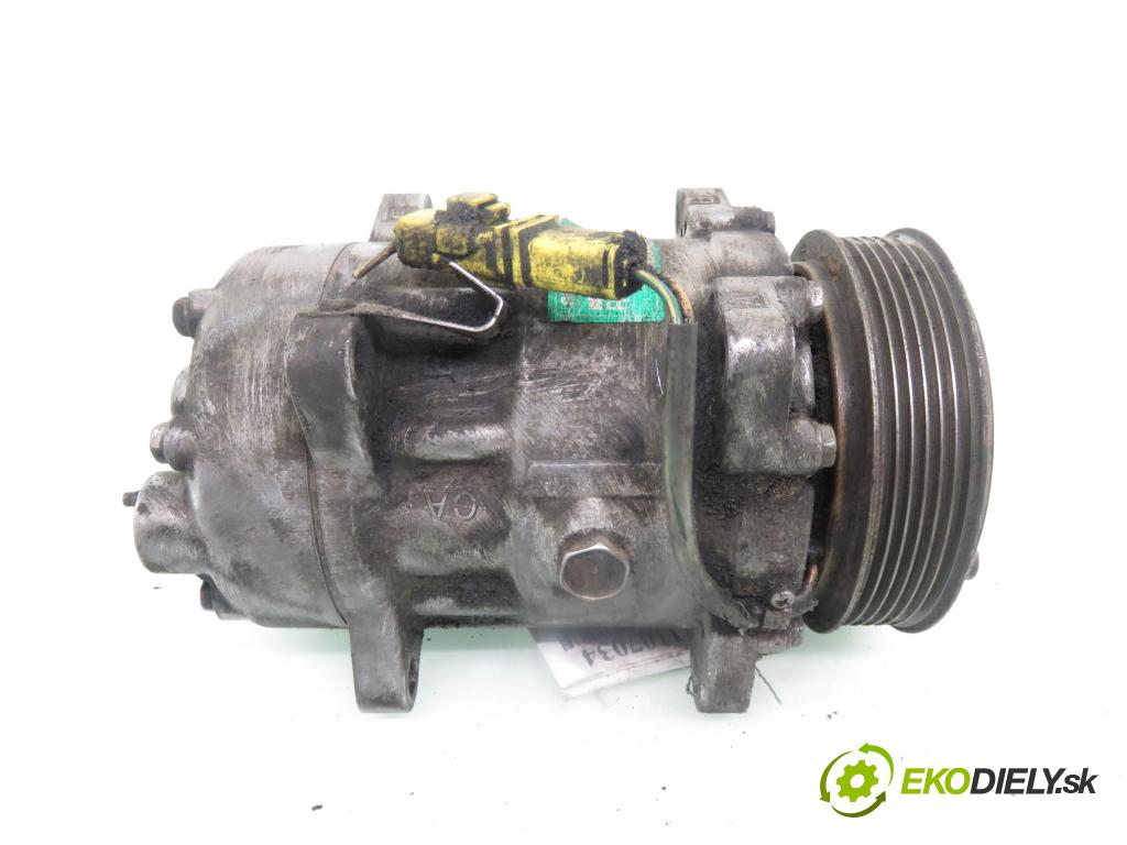 CITROEN BERLINGO FIRST Skrzynia (M_) FURGON 2005 66,00 2.0 HDI 90 - RHY (DW10TD) 1997,00 KOMPRESOR: klimatizácie 9646416780 (Kompresor klimatizácie)