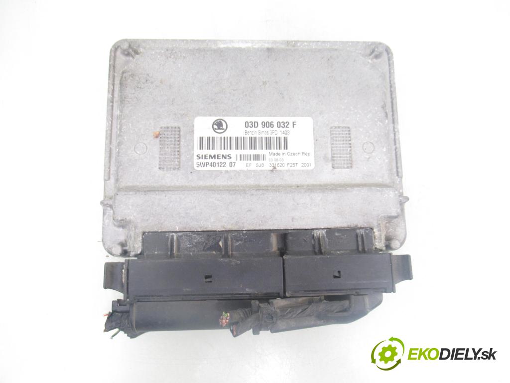 SKODA FABIA I (6Y2) HB 2003 40,00 1.2 6V 54 - AWY 1198,00 spínačka / imobilizéra IMMO / řídící jednotka 03D906032F ; 5WP4012207 ; 6Q2937049C