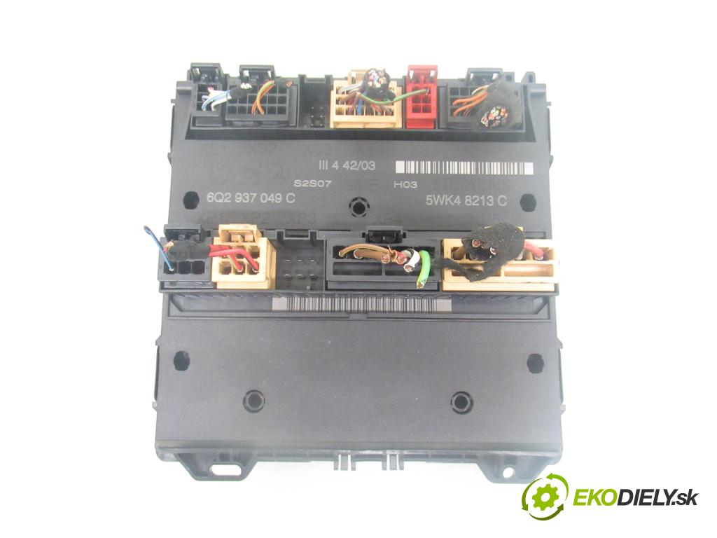 SKODA FABIA I (6Y2) HB 2003 40,00 1.2 6V 54 - AWY 1198,00 spínačka / imobilizéra IMMO / řídící jednotka 03D906032F ; 5WP4012207 ; 6Q2937049C