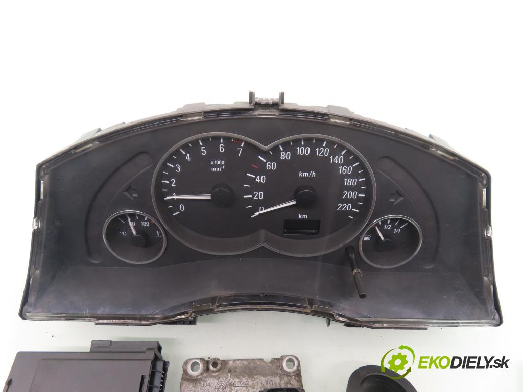 OPEL MERIVA A nadwozie wielkoprzestrzenne (MPV) (X03) MINIVAN 2005 66,00 1.4 16V Twinport - Z 14 XEP 1364,00 spínačka / imobilizéra IMMO / řídící jednotka 0261208255