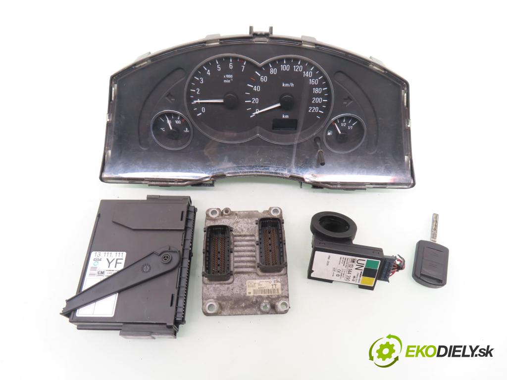OPEL MERIVA A nadwozie wielkoprzestrzenne (MPV) (X03) MINIVAN 2005 66,00 1.4 16V Twinport - Z 14 XEP 1364,00 spínačka / imobilizéra IMMO / řídící jednotka 0261208255
