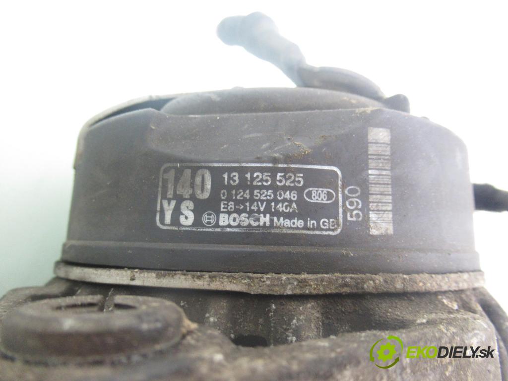 OPEL VECTRA C Kombi (Z02) KOMBI 2005 135,00 3.0 V6 CDTI - Z 30 DT 2959,00 Alternátor 13125525 ; 0124525046 (Alternátor)