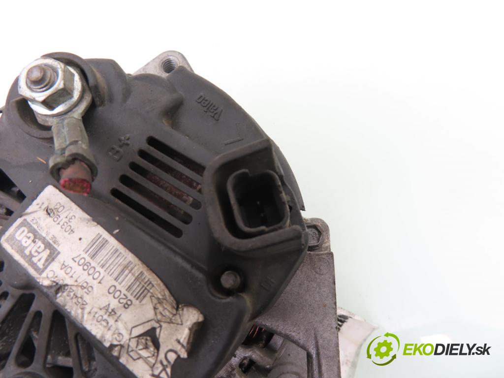 RENAULT SCENIC II (JM0/1_) MINIVAN 2003 83,00 1.6 (JM0C, JM0J, JM1B) - K4M 782 1598,00 Alternátor 8200100907 (Alternátor)