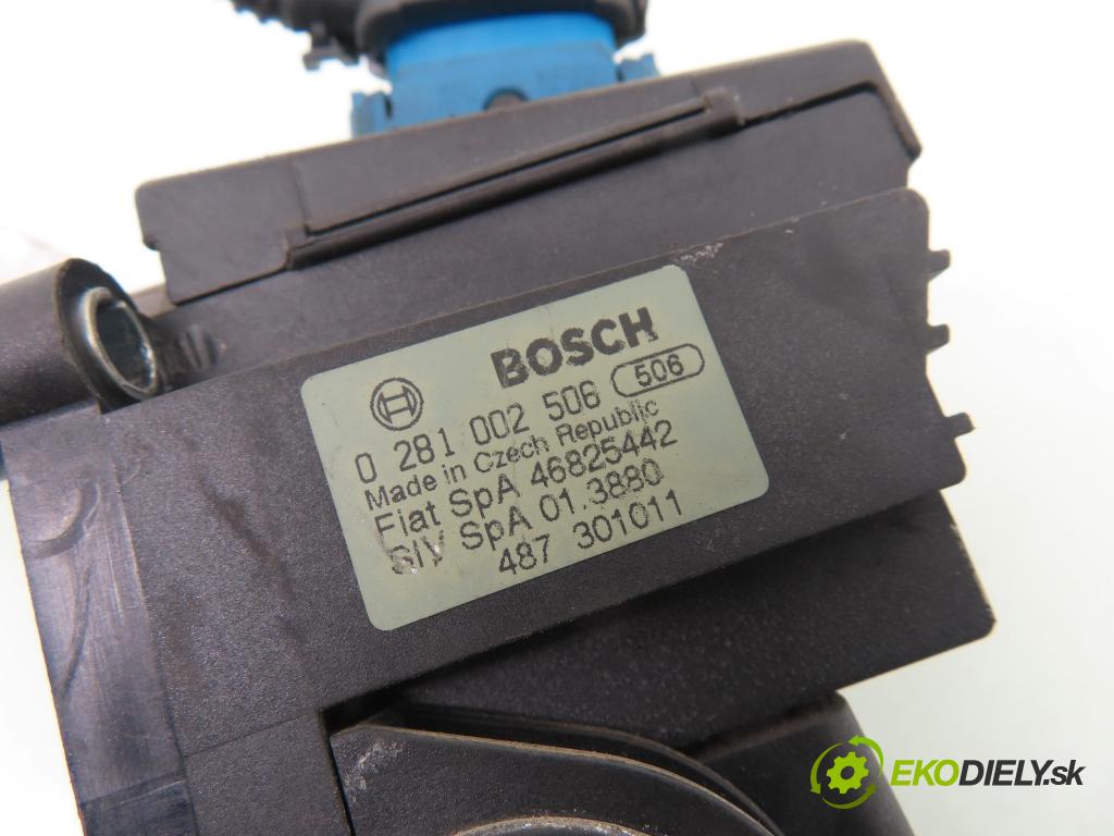 FIAT MULTIPLA (186_) MINIVAN 2004 85,00 1.9 JTD 115 - 186 A8.000 1910,00 Potenciometer plynu 0281002506 (Potenciometer plynového pedálu)