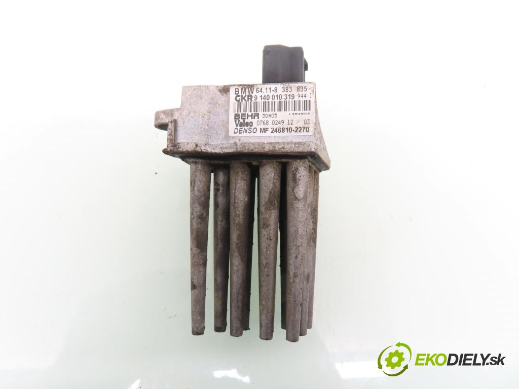 BMW 3 Touring (E46) KOMBI 2004 110,00 320 d 150 - M47 D20 (204D4) 1995,00 rezistor / REOSTAT: topení 8383835 ; 9140010319