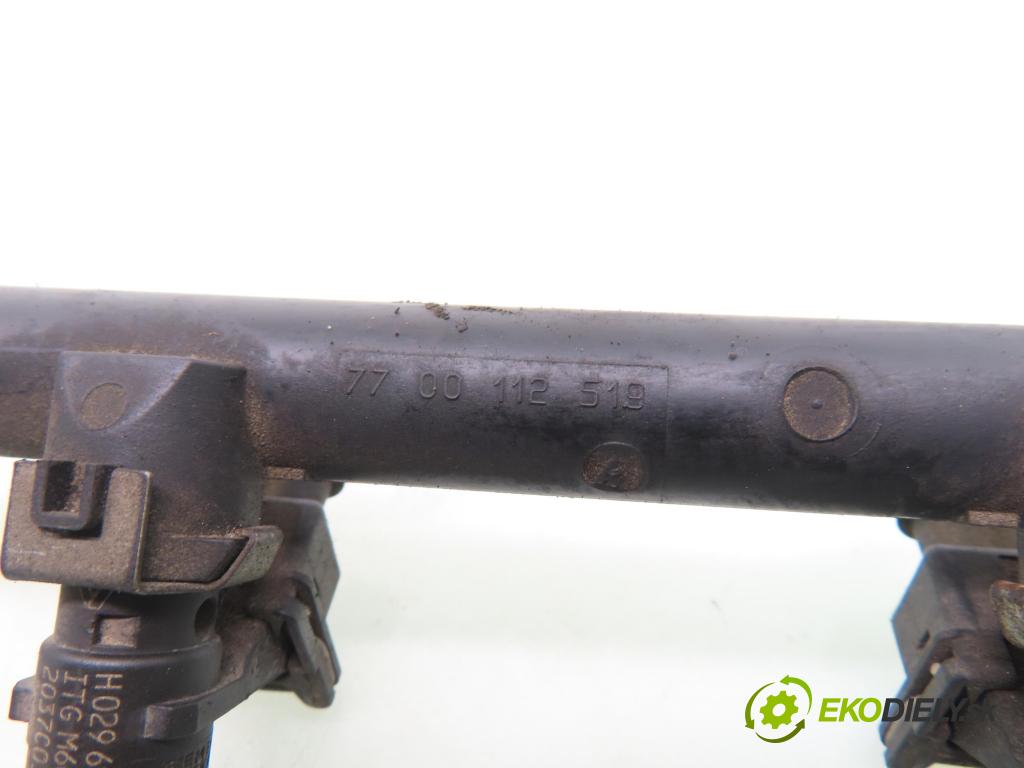 RENAULT CLIO II (BB_, CB_) HB 2002 72,00 1.4 16V (B/CB0P) - K4J 710 1390,00 Lišta vstrekovacia H029611 ; 7700112519 (Vstrekovacia lišta)