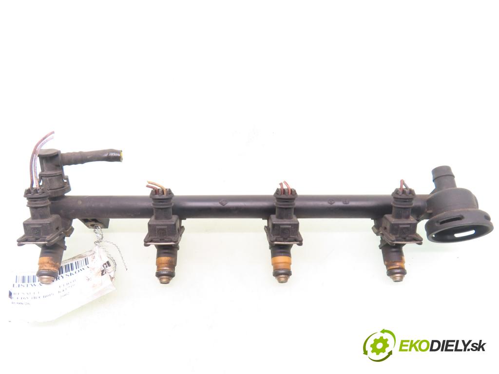 RENAULT CLIO II (BB_, CB_) HB 2002 72,00 1.4 16V (B/CB0P) - K4J 710 1390,00 Lišta vstrekovacia H029611 ; 7700112519 (Vstrekovacia lišta)