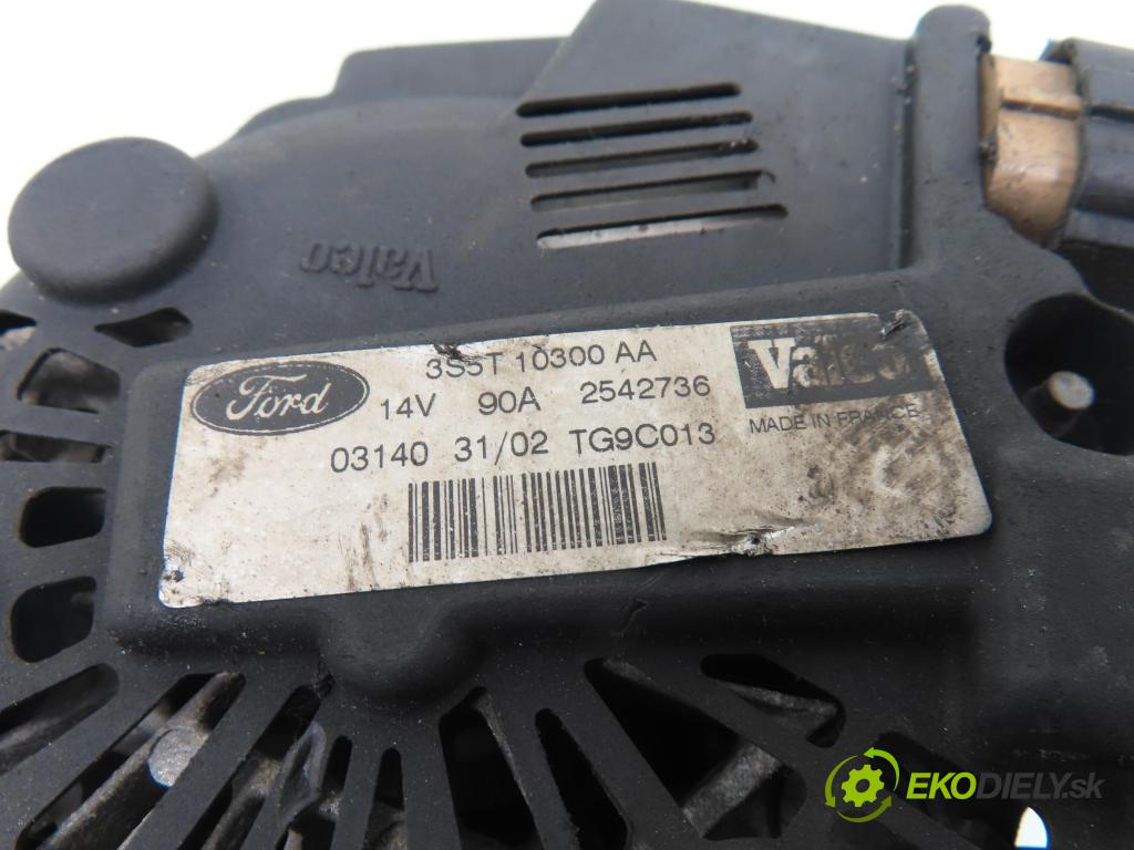 FORD KA (RB_) HB 2004 51,00 1.3 i Duratec 8V 70 - A9B 1299,00 Alternátor 3S5T10300AA (Alternátor)