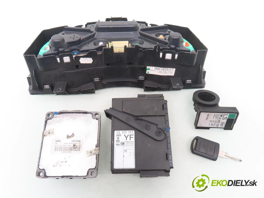 OPEL MERIVA A nadwozie wielkoprzestrzenne (MPV) (X03) MINIVAN 2006 77,00 1.6 16V 105 - Z 16 XEP 1598,00 spínačka / imobilizéra IMMO / řídící jednotka 12214830 ; 13163913DH ; 13111111