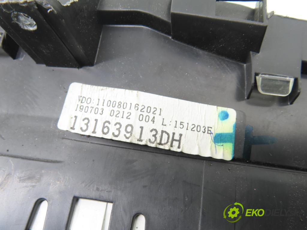 OPEL MERIVA A nadwozie wielkoprzestrzenne (MPV) (X03) MINIVAN 2006 77,00 1.6 16V 105 - Z 16 XEP 1598,00 spínačka / imobilizéra IMMO / řídící jednotka 12214830 ; 13163913DH ; 13111111