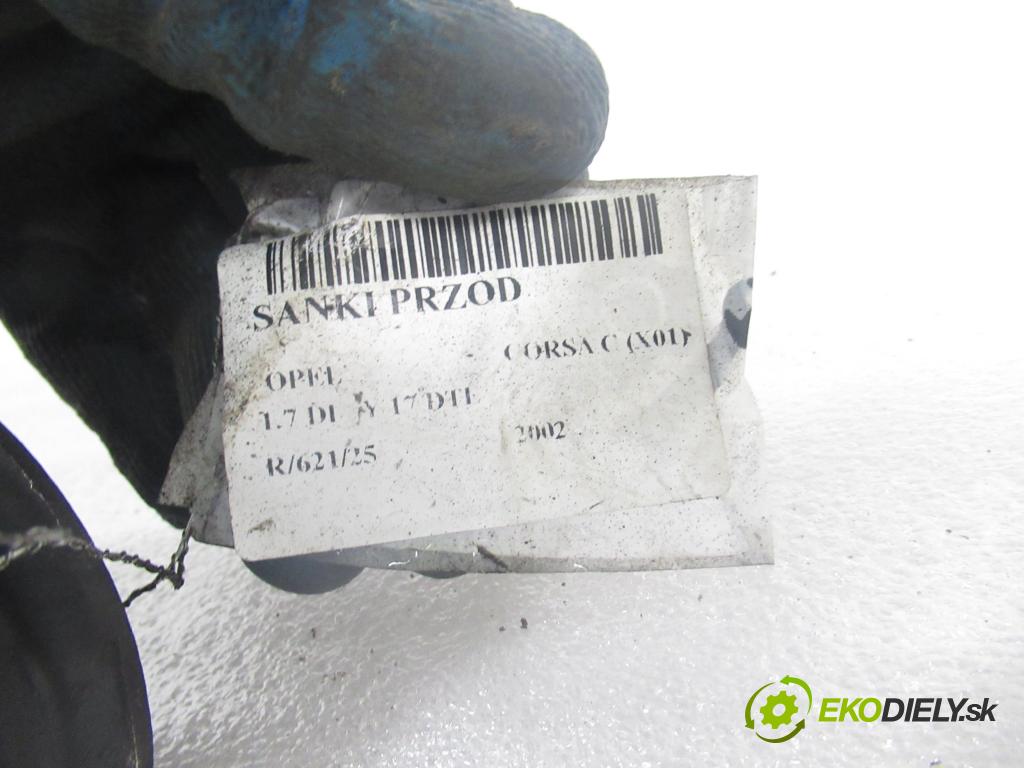 OPEL CORSA C (X01) HB 2002 48,00 1.7 DI - Y 17 DTL 1686,00 PŘEDNÍ: