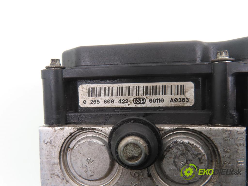 OPEL CORSA D (S07) HB 2006 66,00 1.4 - Z 14 XEP 1364,00 Pumpa ABS 0265800422 ; 0265231537 (Pumpa ABS)