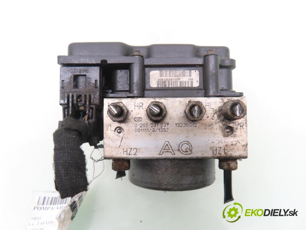 OPEL CORSA D (S07) HB 2006 66,00 1.4 - Z 14 XEP 1364,00 Pumpa ABS 0265800422 ; 0265231537 (Pumpa ABS)