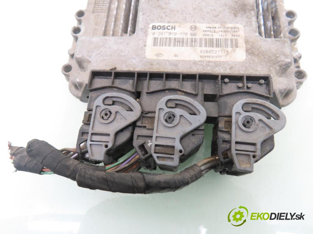 RENAULT LAGUNA II Grandtour (KG0/1_) KOMBI 2006 88,00 1.9 dCi (KG0G) - F9Q 670 1870,00 řídící jednotka motora 0281012770 ; 8200527713